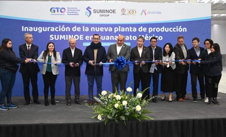Suminoe abre tercera planta en Irapuato