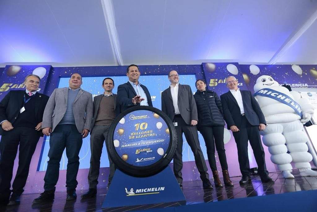 Michelin llega a la llanta 10 millones en Guanajuato