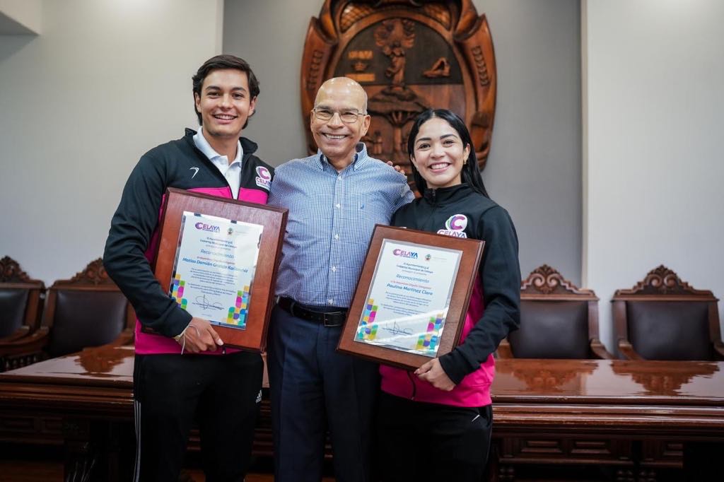 Entrega Celaya reconocimientos a destacados atletas olímpicos