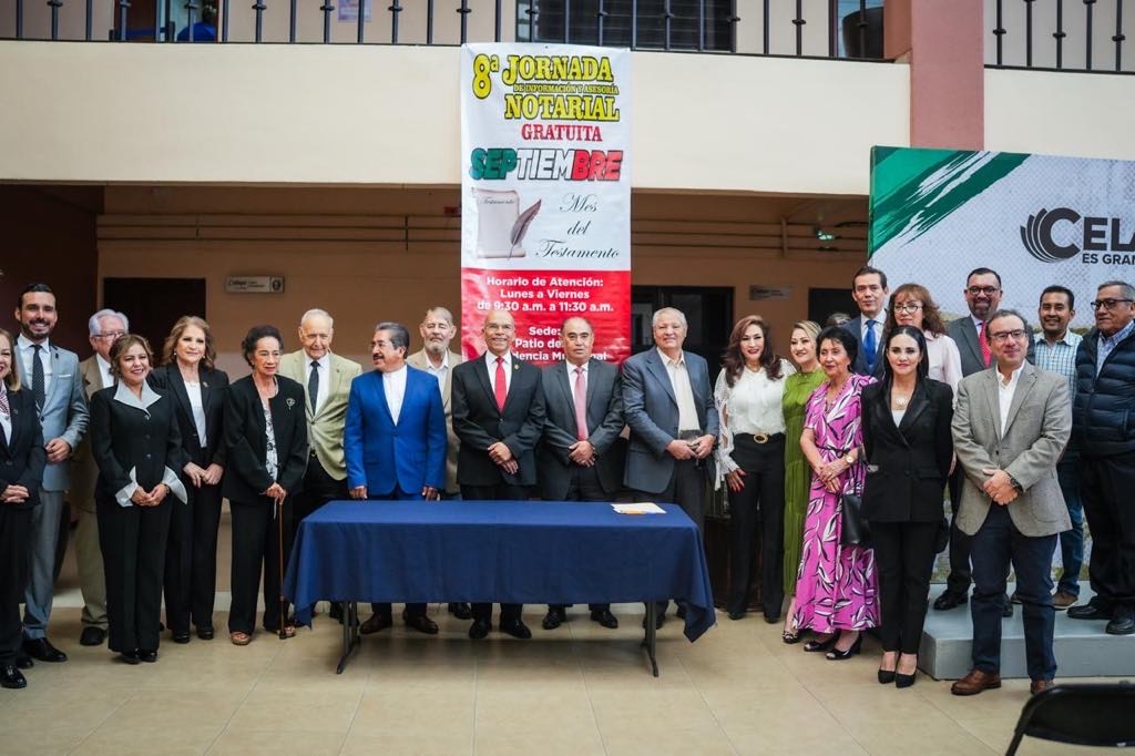 Inicia el ‘Mes del Testamento y jornada notarial gratuita en Celaya