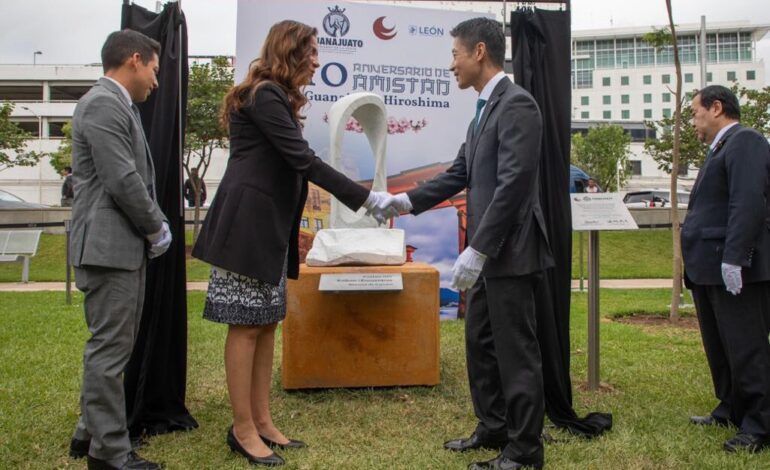 Guanajuato e Hiroshima, celebran 10 Años de Amistad