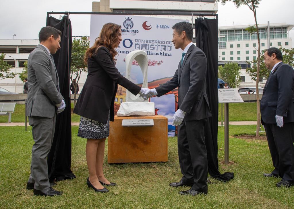 Guanajuato e Hiroshima, celebran 10 Años de Amistad