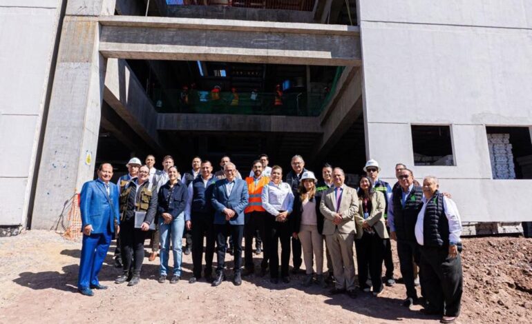 Supervisan autoridades del IMSS construcción de Hospital General de Zona en Guanajuato