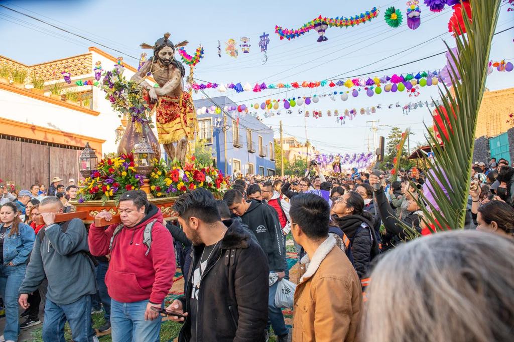 Todo listo en San Miguel de Allende para la Traída del Señor de la Columna