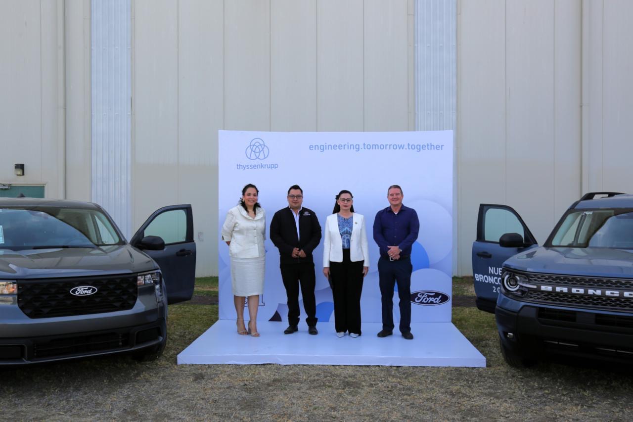 Thyssenkrupp recibe la certificación Q1 de Ford por su excelencia operativa en Guanajuato