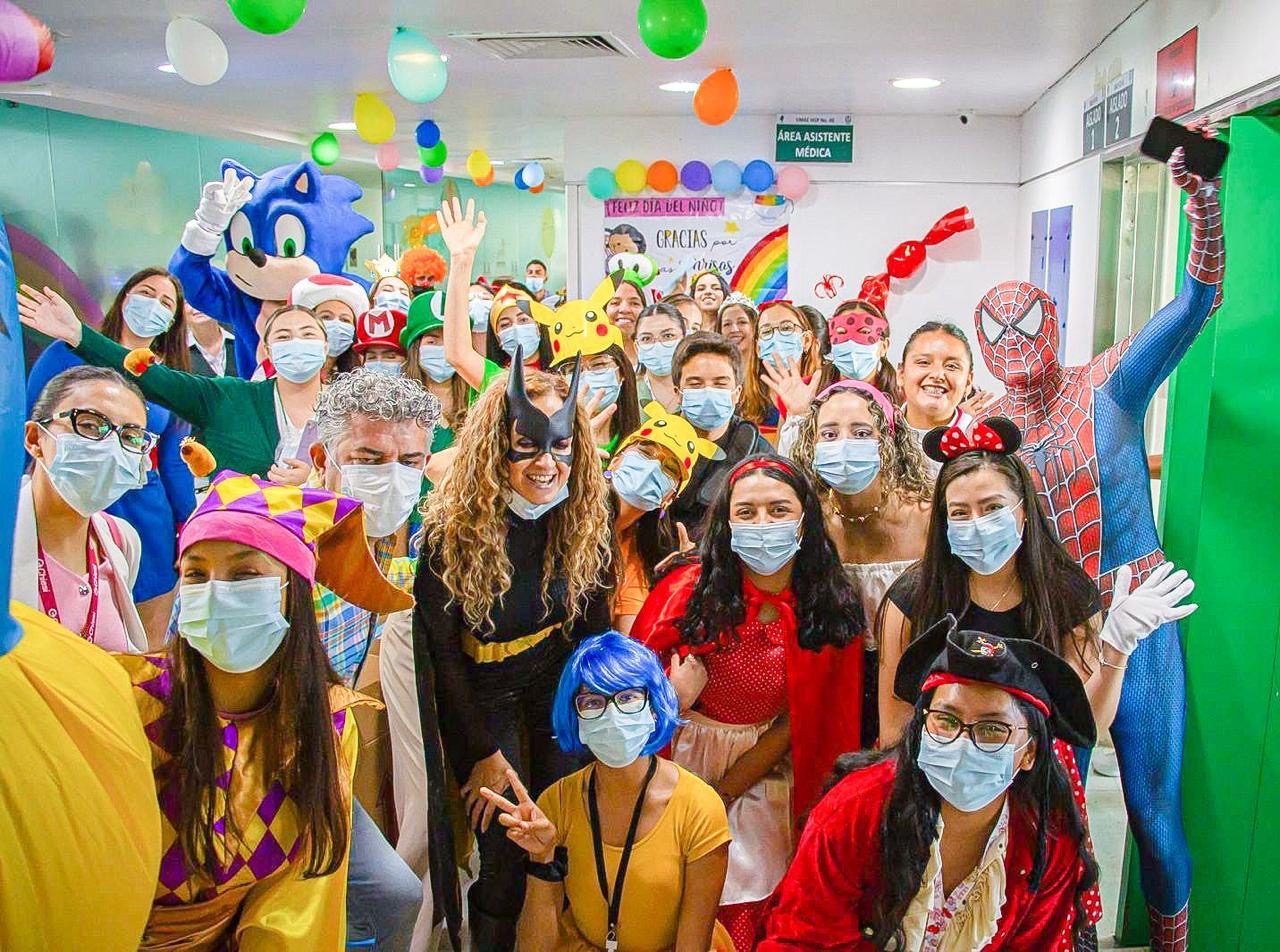 Reconocen superpoderes a niños hospitalizados en el IMSS