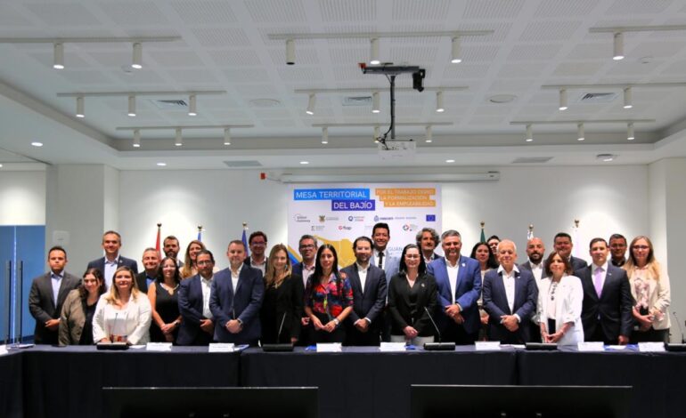Instalan Mesa Territorial del Bajío para promover el empleo formal en sectores estratégicos