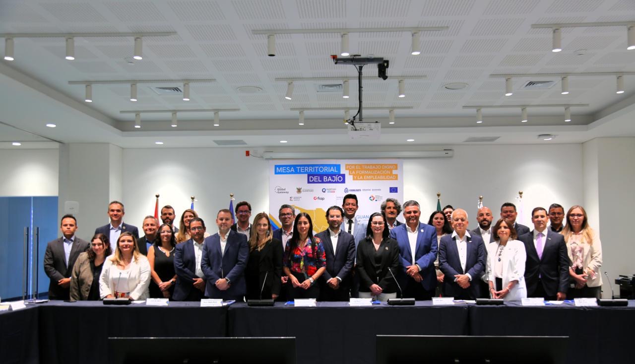 Instalan Mesa Territorial del Bajío para promover el empleo formal en sectores estratégicos