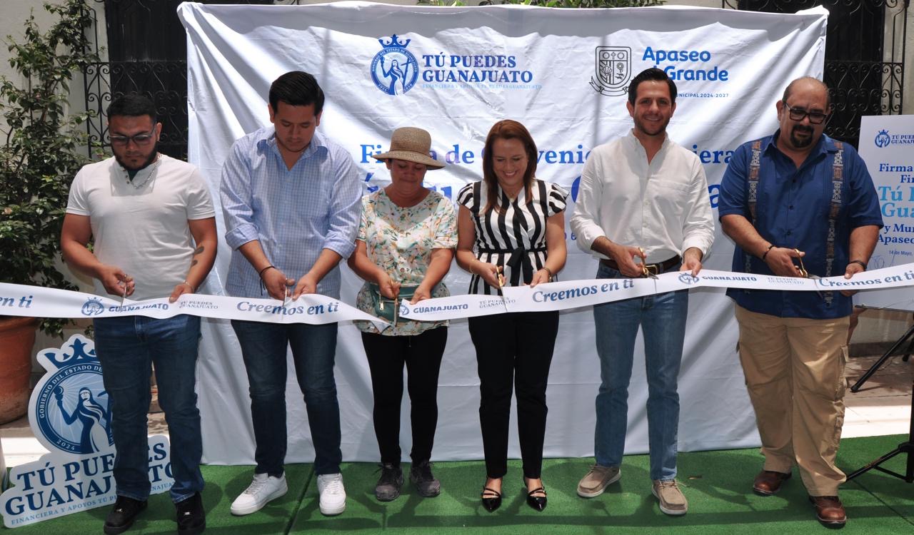Apoyan crecimiento económico de Apaseo el Grande y la región