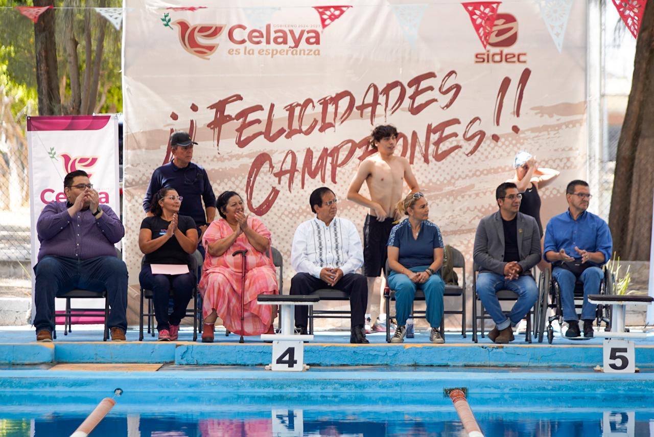 Reapertura de la Alberca Municipal en la Deportiva MAV.