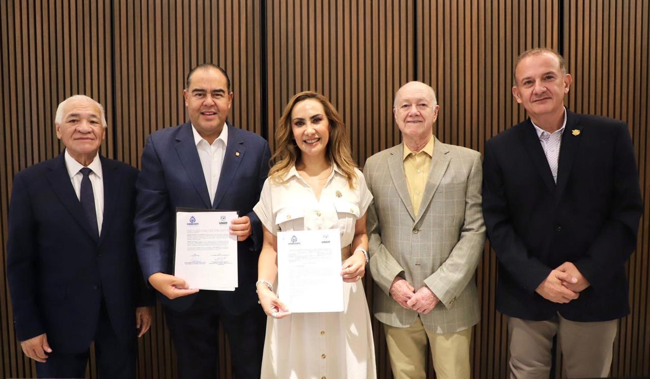 SECTURI y Fundación UNAM Guanajuato firman acuerdo para la formación académica