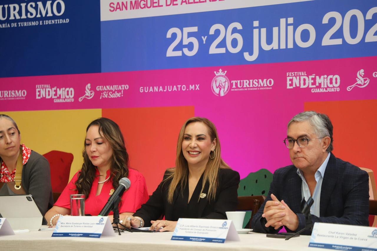Guanajuato, cuna del sabor e identidad gastronómica, presenta el Festival Endémico 2025