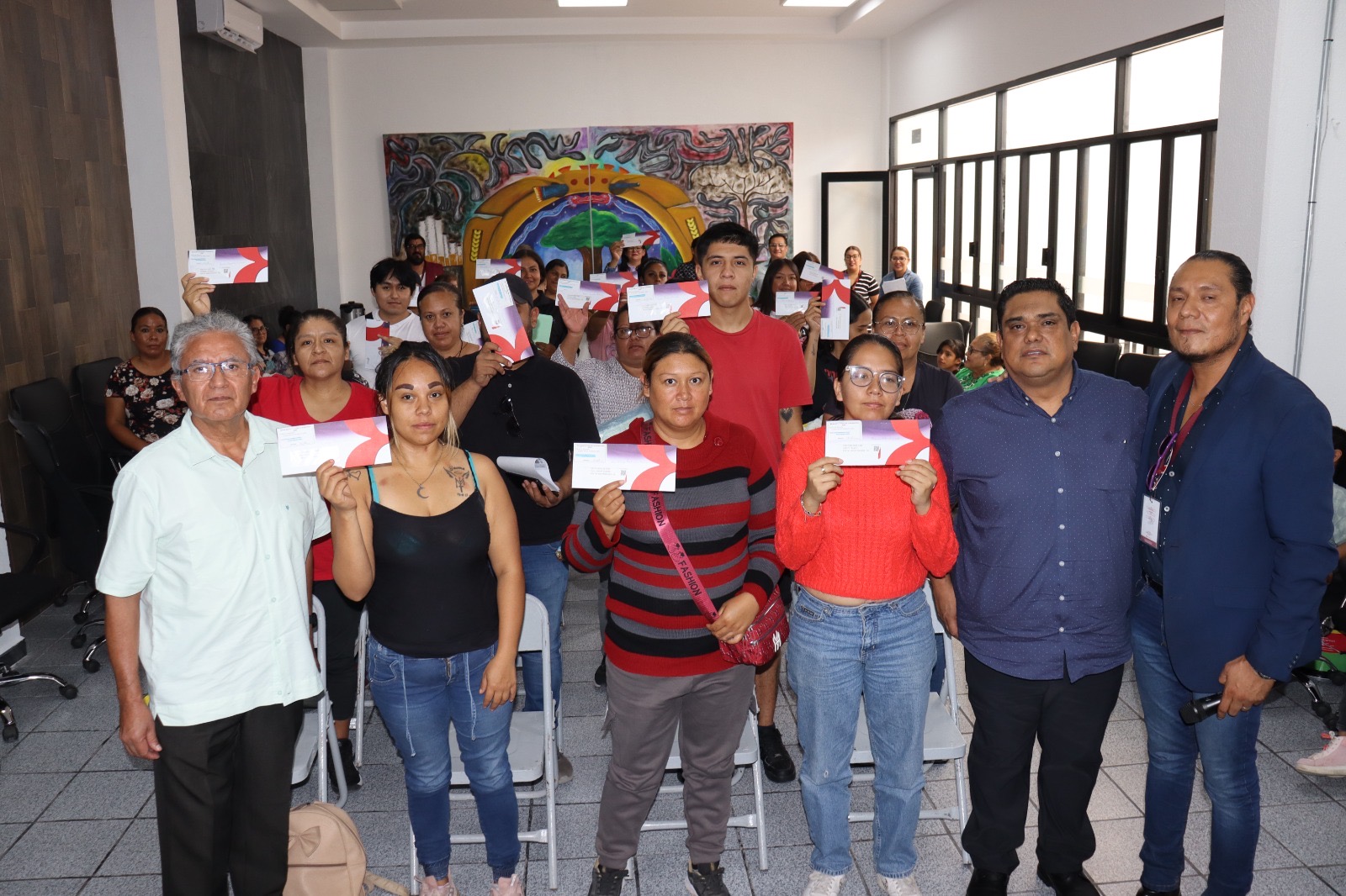 Inició gobierno municipal entrega de Becas para la Reinserción y la Esperanza, para que estudiantes regresen a las escuelas