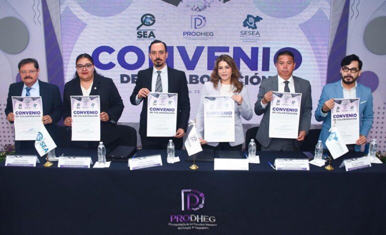 PRODHEG suma esfuerzos contra corrupción con enfoque en Derechos Humanos