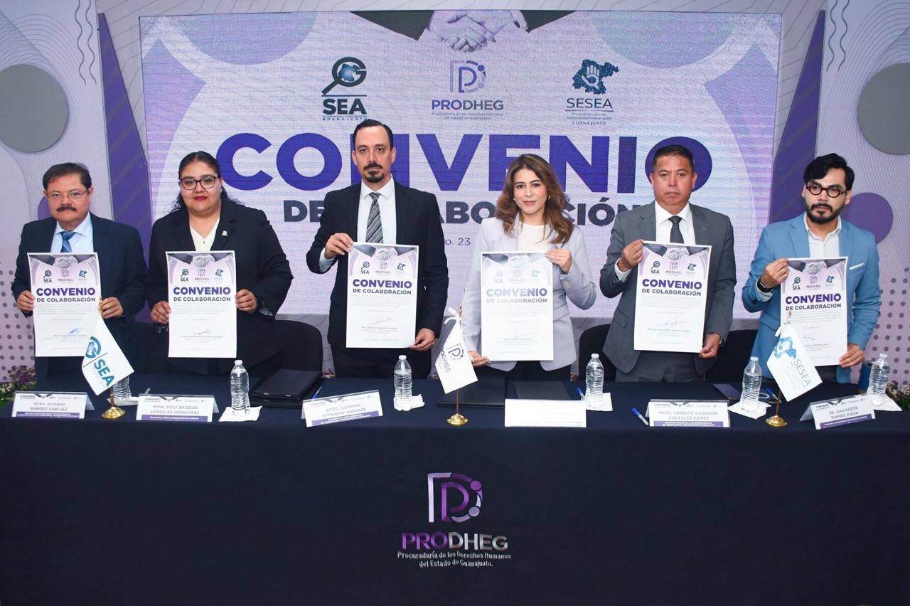 PRODHEG suma esfuerzos contra corrupción con enfoque en Derechos Humanos
