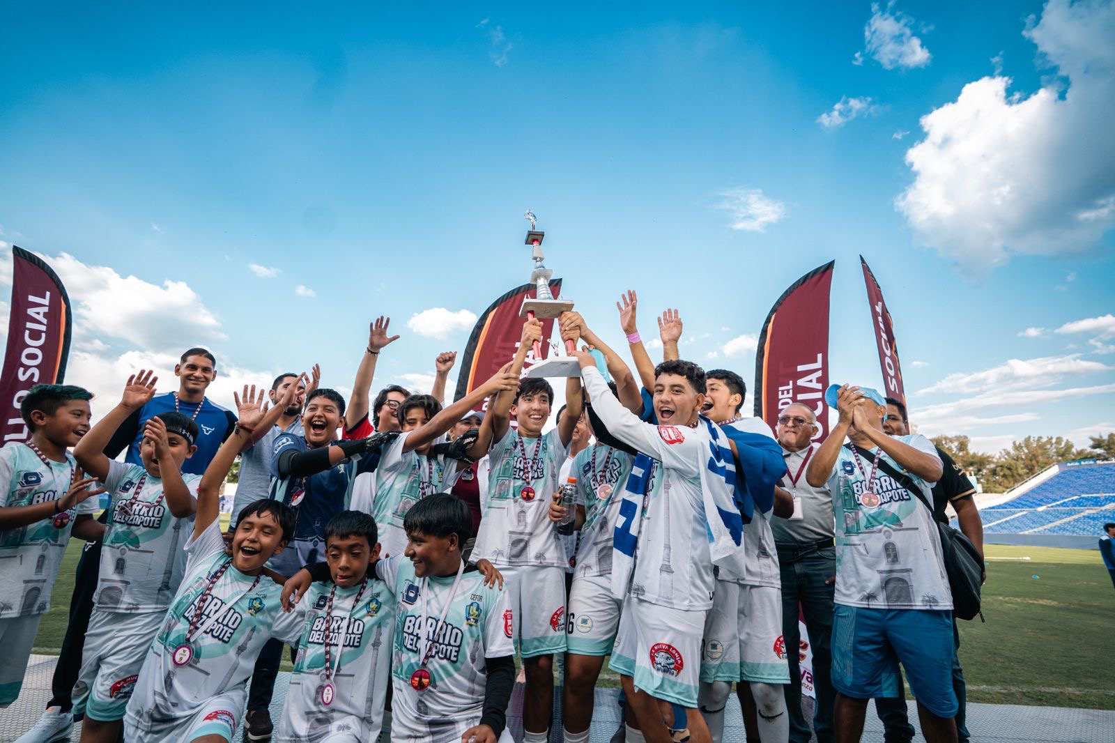 El Zapote se coronó campeón del Torneo Inter Barrios 2025