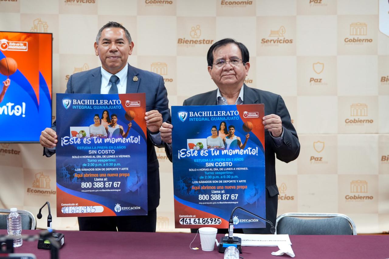 Abren dos planteles del Bachillerato Integral en Celaya