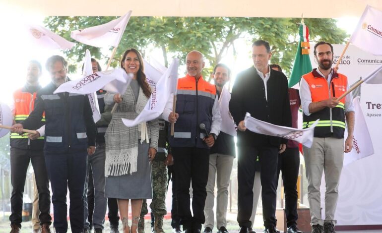 Inicia obra del Tren Querétaro-Irapuato