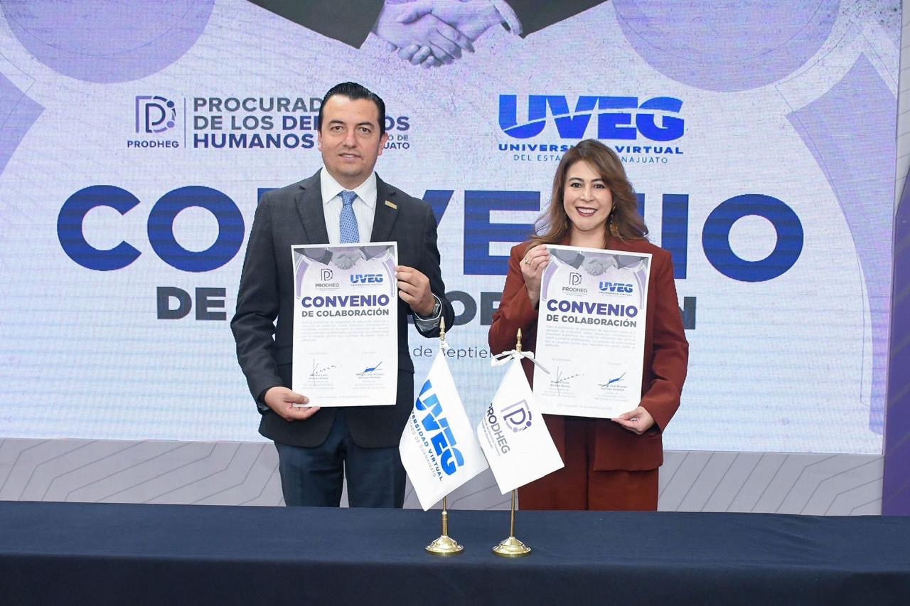 PRODHEG y UVEG firman convenio de colaboración