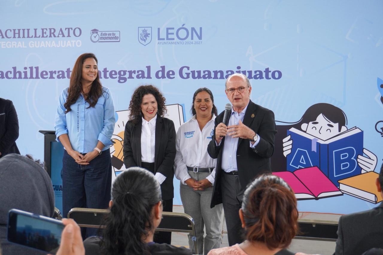 Inician clases los nuevos Bachilleratos Integrales de Guanajuato