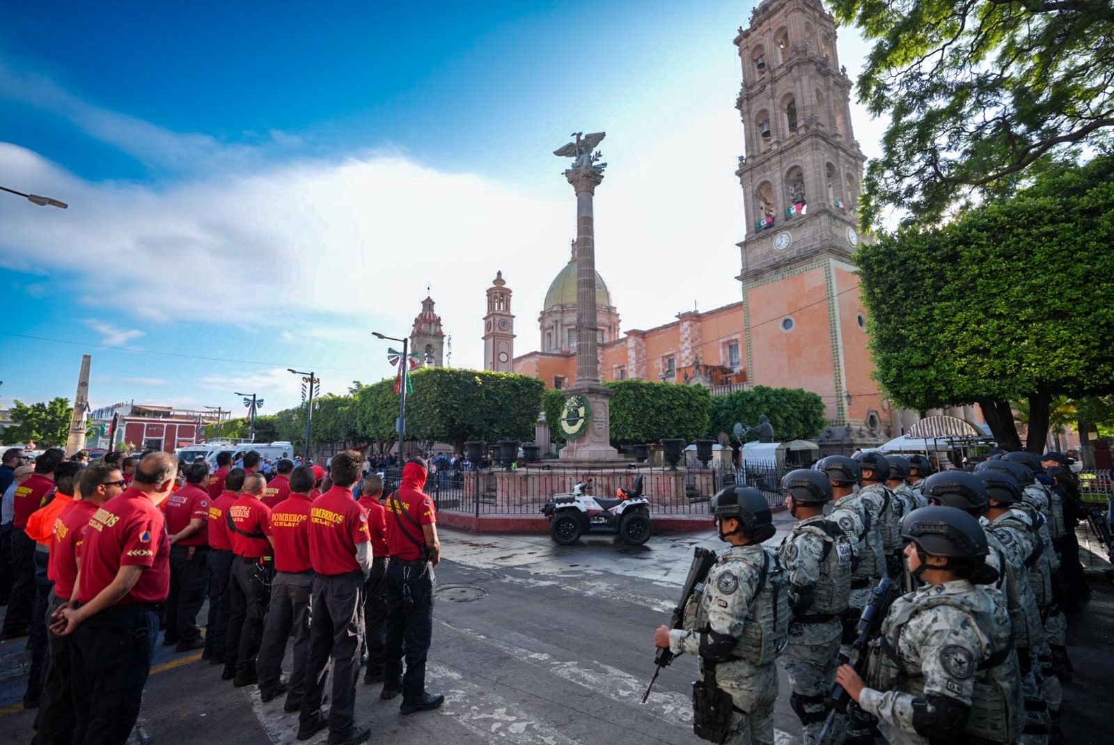 Conmemoran Día Nacional de Protección Civil en Celaya