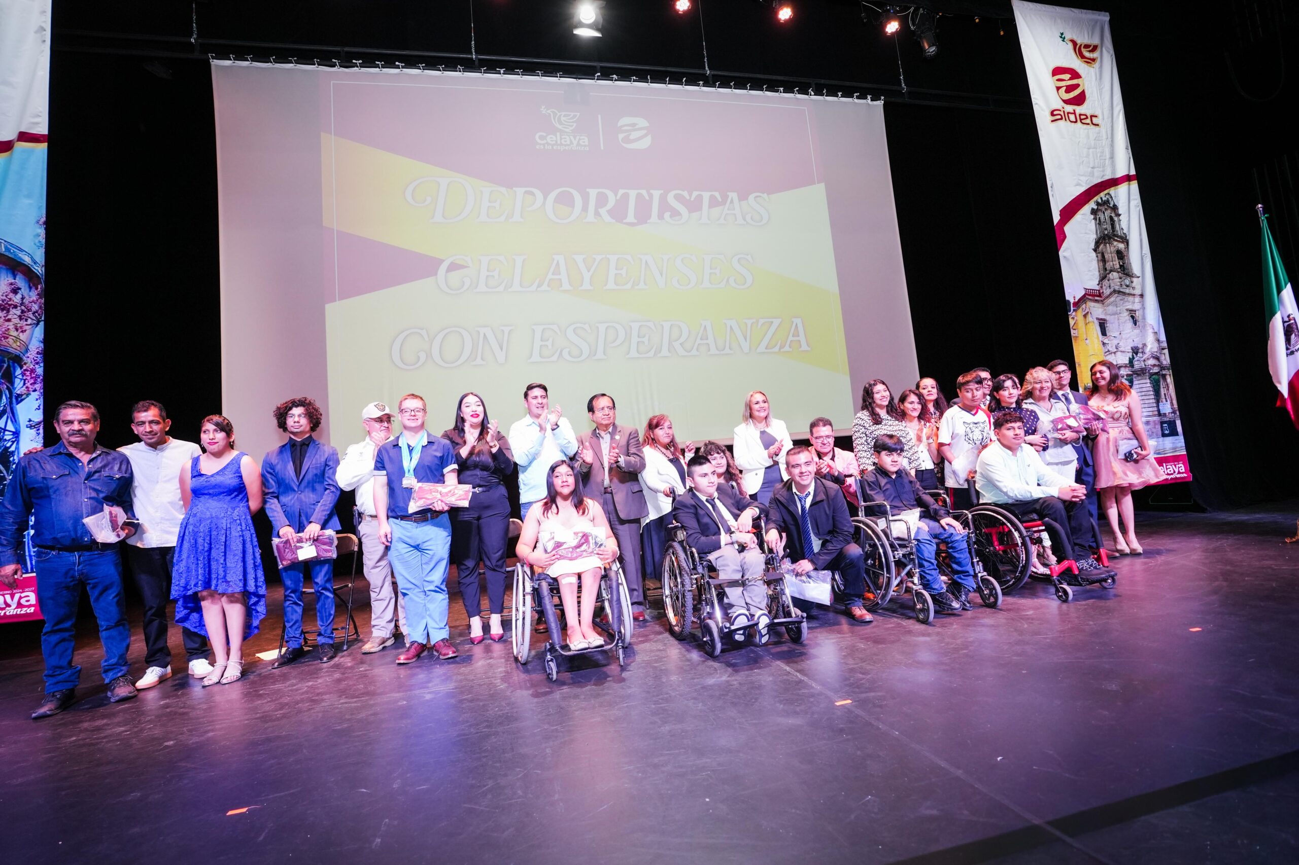 Abanderan atletas Celayenses rumbo a Paralimpiada Nacional CONADE 2025