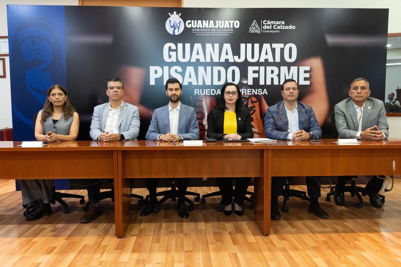 Guanajuato lanza ‘Pisando Firme’, estrategia que protege y potencia la industria del calzado