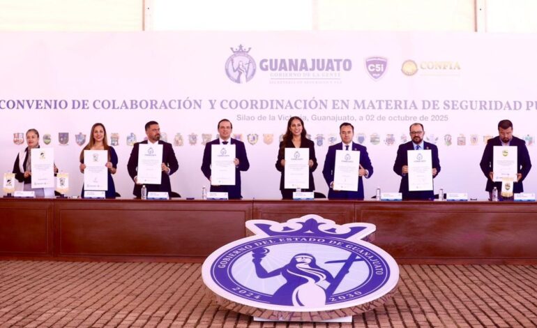 Guanajuato, primer estado con red tecnológica de seguridad conectada en sus 46 municipios