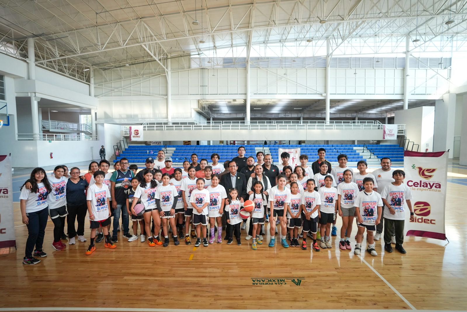 Arrancó en Celaya el campamento de baloncesto “Omar Quintero”