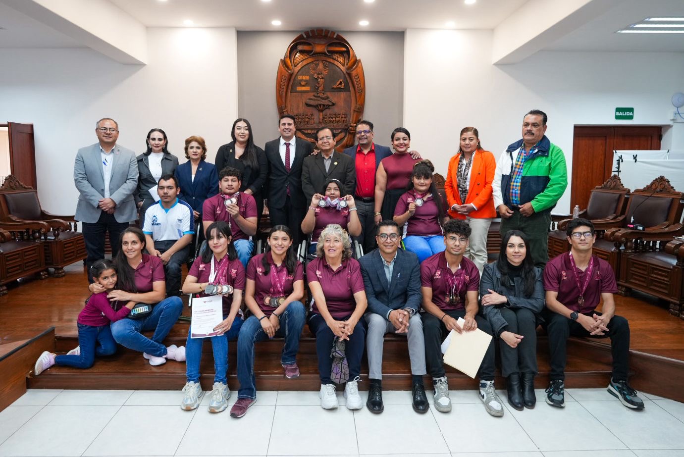 Reconoce Ayuntamiento de Celaya a medallistas de olimpiada y paraolimpiada nacional CONADE 2025