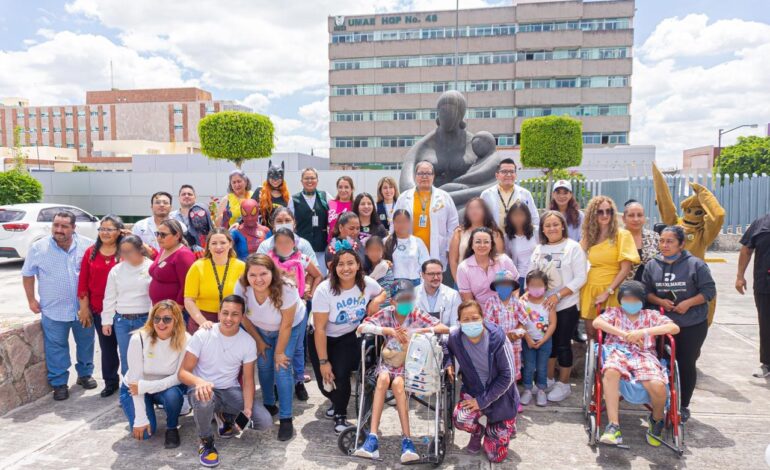 Reconoce IMSS fortaleza y valor de pacientes con enfermedades oncológicas