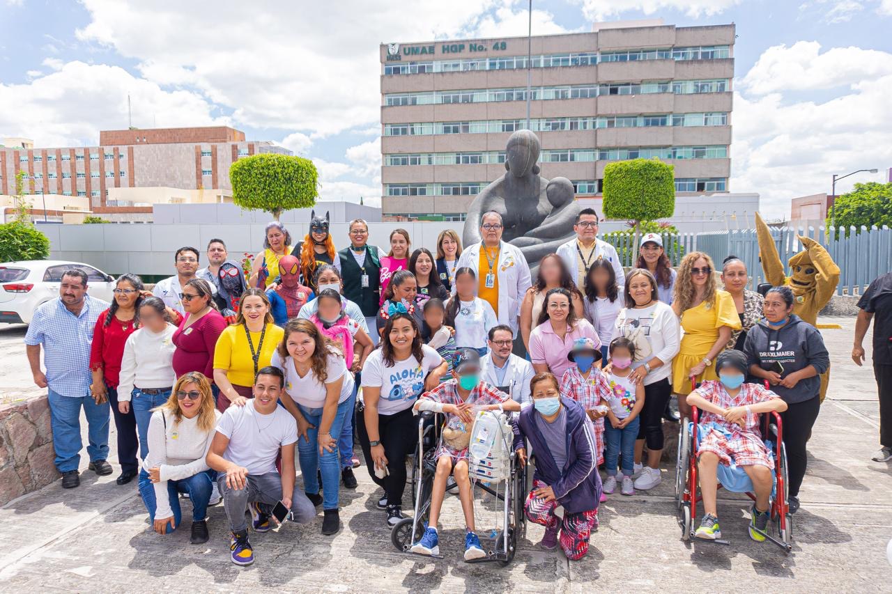Reconoce IMSS fortaleza y valor de pacientes con enfermedades oncológicas