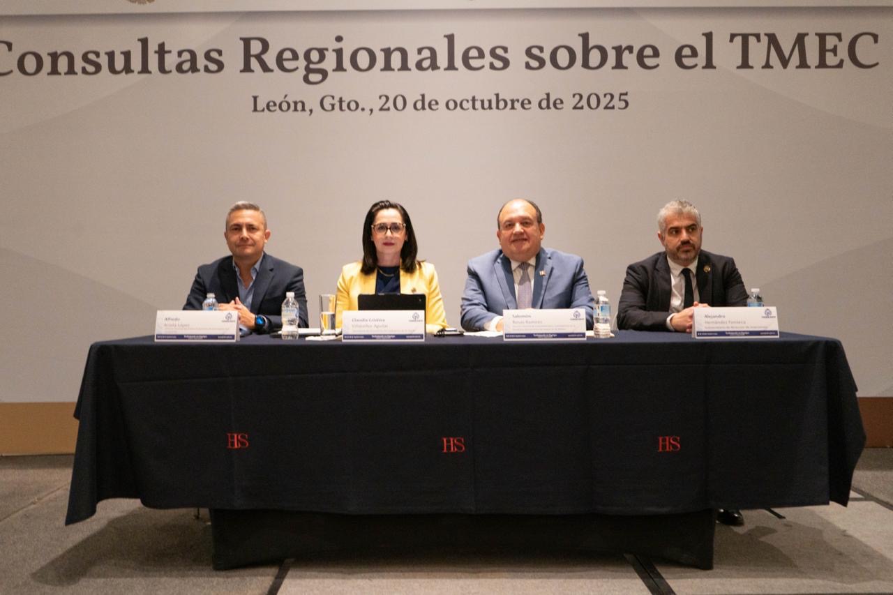 Fortalece Guanajuato sectores estratégicos en consulta regional del TMEC