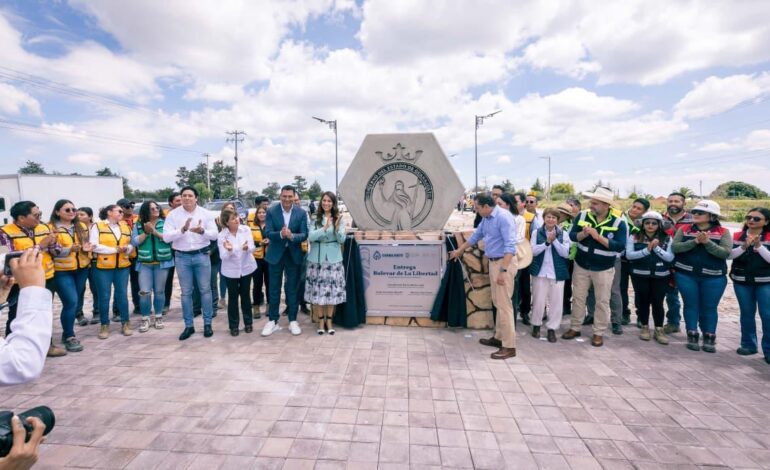 Inauguran nuevo Bulevar de La Libertad