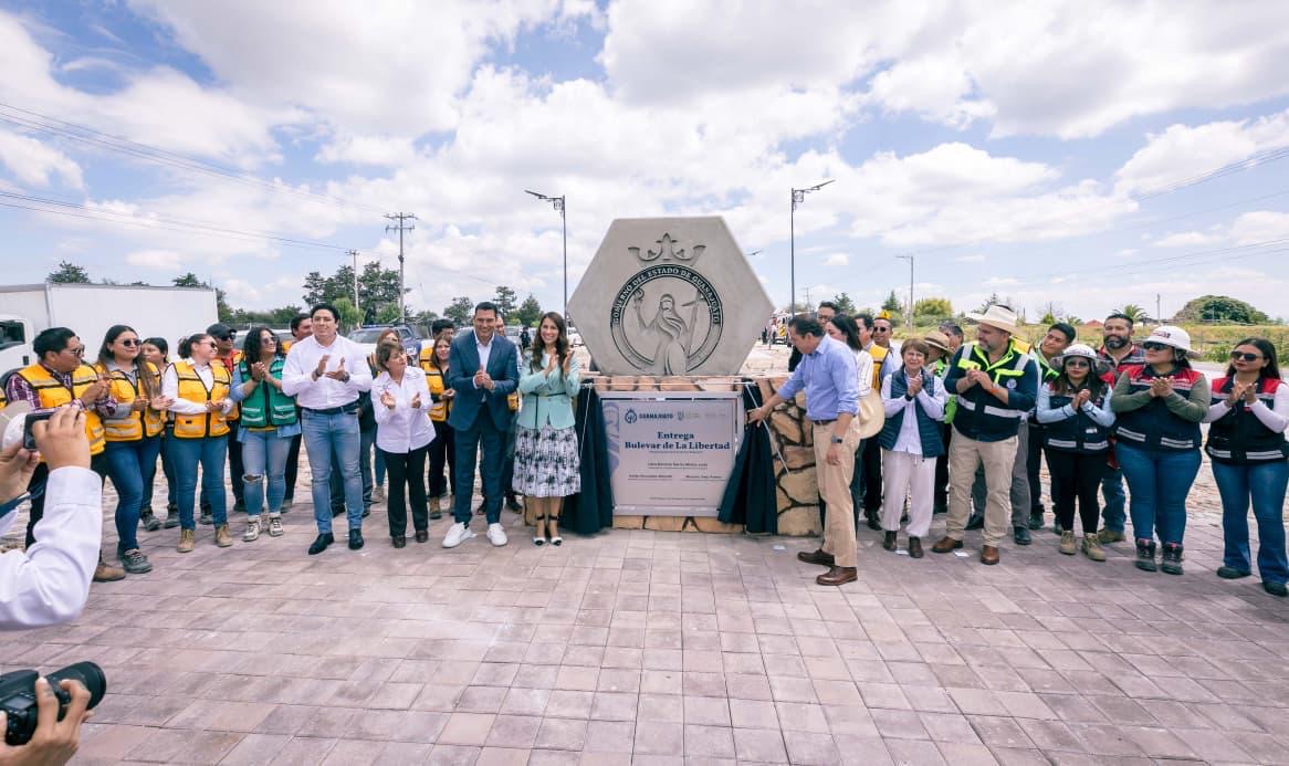 Inauguran nuevo Bulevar de La Libertad