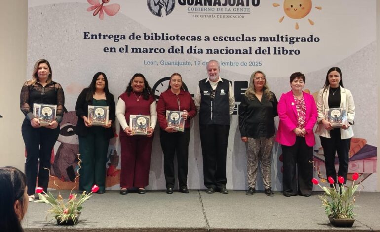 Celebran escuelas de Guanajuato el Día Nacional del Libro