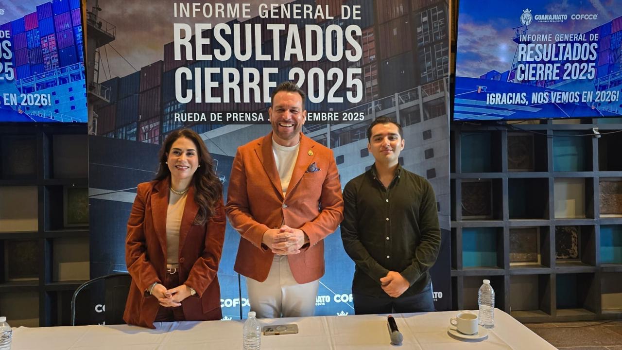 Destaca COFOCE impulso histórico a las MiPyMEs exportadoras de Guanajuato