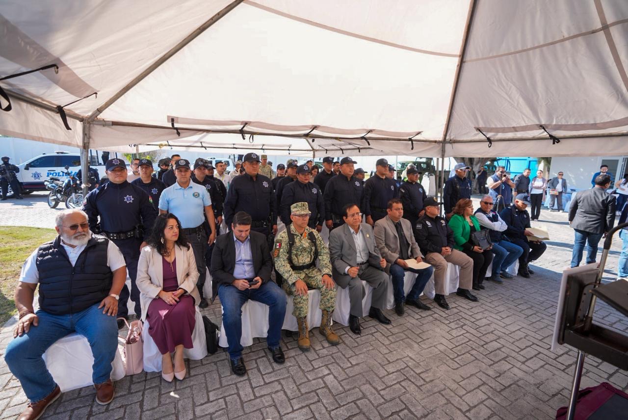 Alianza de Seguridad Ciudadana entrega reconocimientos a elementos de la Secretaría de Seguridad de Celaya