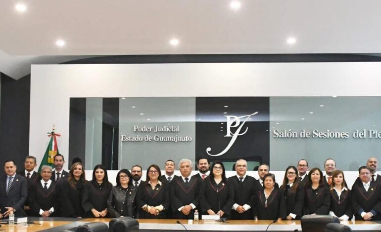 Alma Delia Camacho Patlan, nueva presidenta del Poder Judicial de Guanajuato