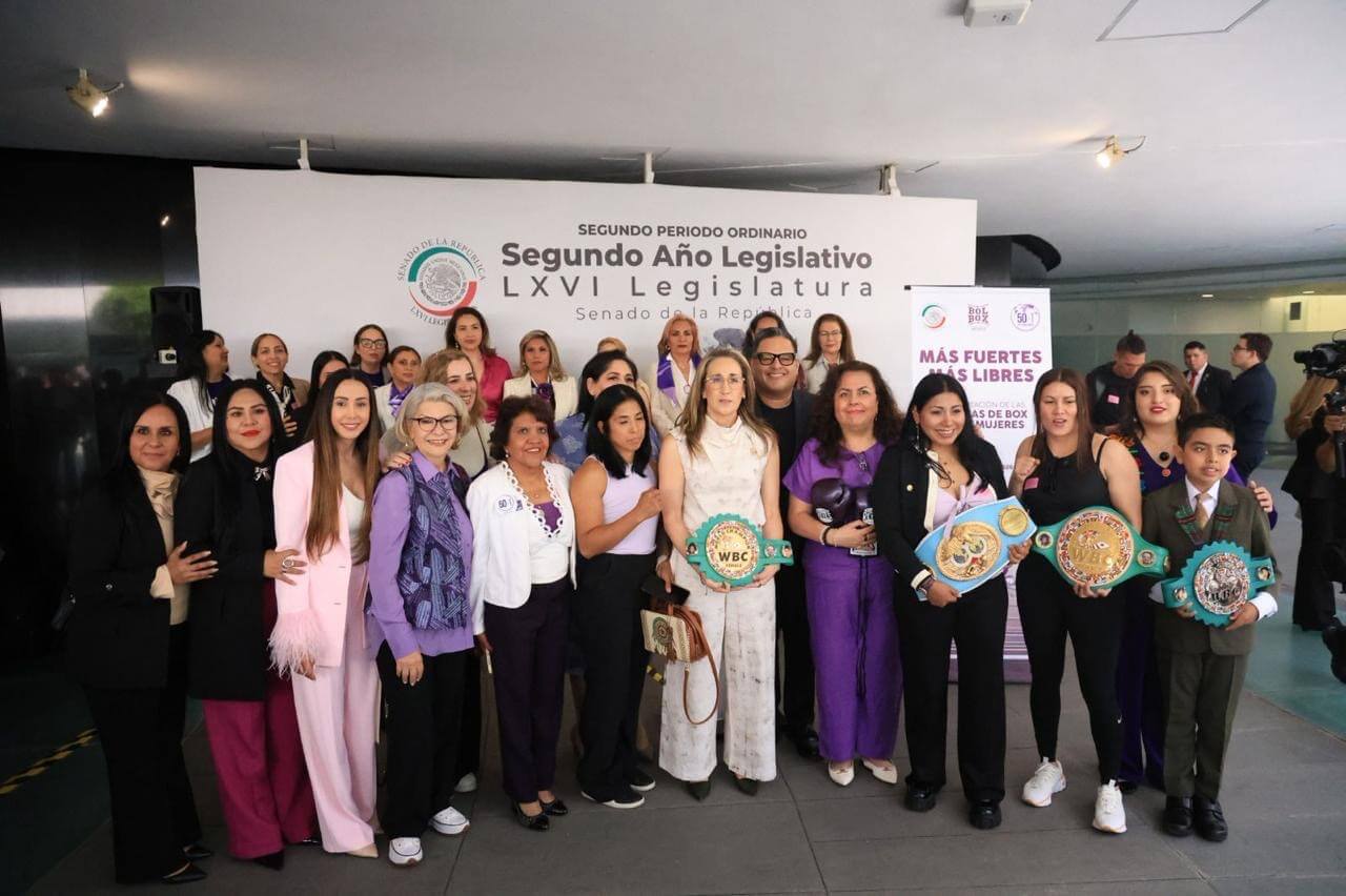 En el Senado, lanzan programa ‘Más seguras, más libres’ 