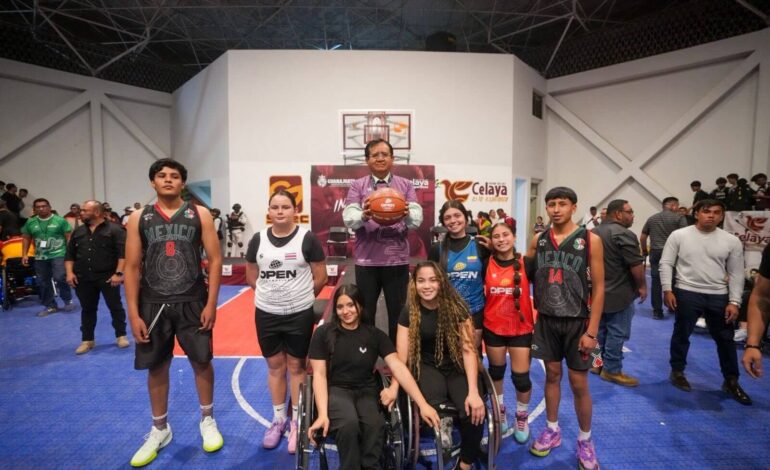 Arrancó en Celaya el Open Internacional de Básquetbol 2026