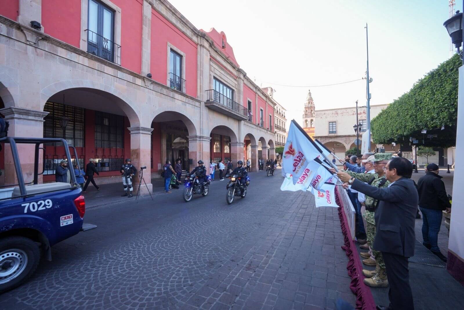 Dan banderazo al Operativo “Semana Santa y Pascua Segura 2026” en Celaya