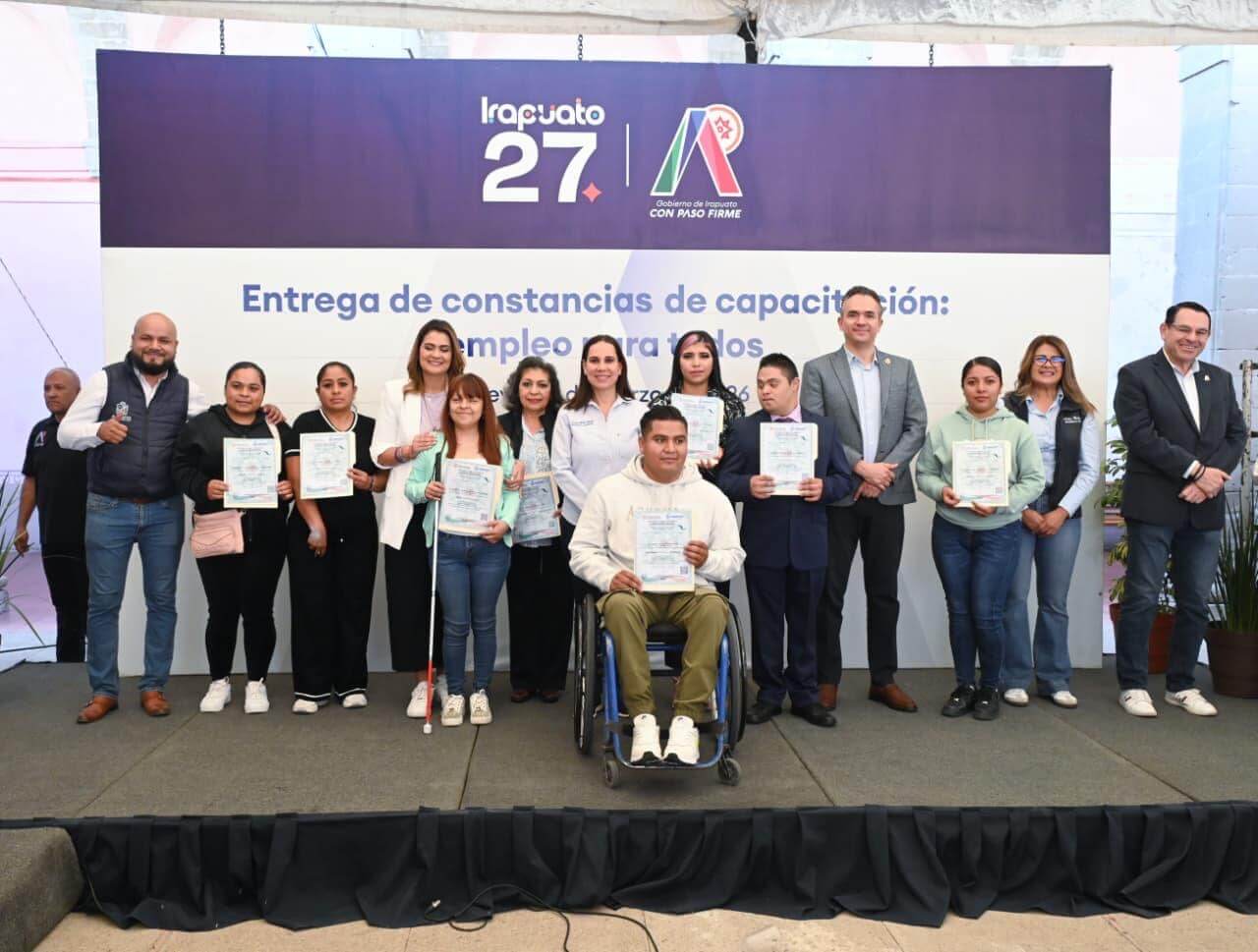 Irapuato impulsa la capacitación laboral con el programa ‘Empleo para Todos’