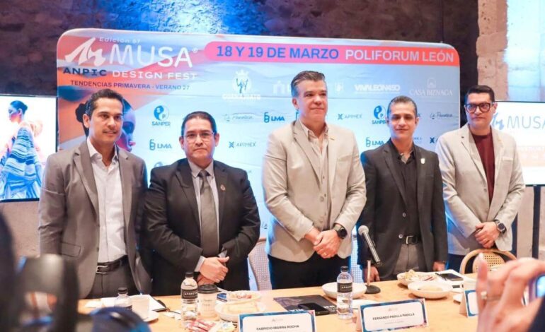 Apoyan a 67 empresas guanajuatenses para participar en MUSA ANPIC Design Fest