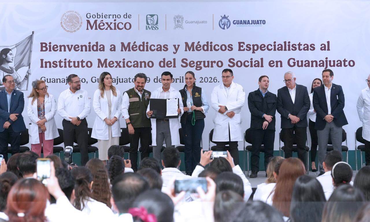 IMSS y Guanajuato suman más de 300 especialistas para impulsar la calidad médica