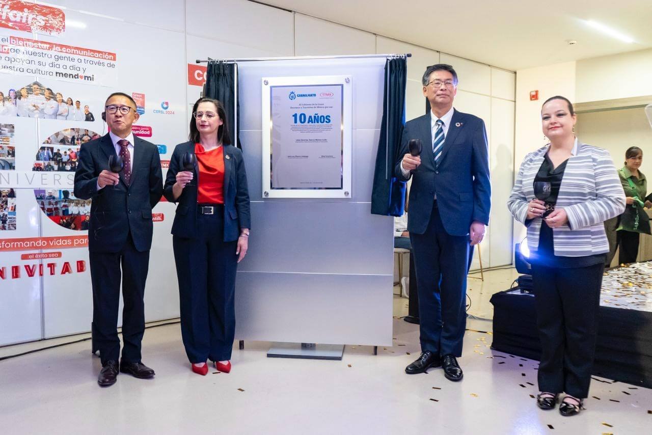 Toyotetsu celebra 10 años impulsando el desarrollo industrial en Guanajuato