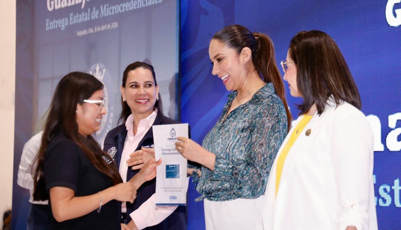Impulsa Guanajuato productividad y desarrollo a través de la entrega de Microcredenciales