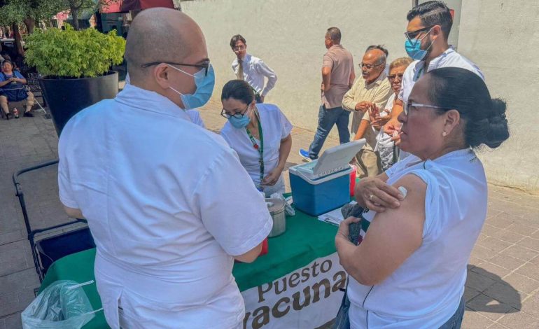 Alcanza IMSS Guanajuato 92% de avance en campaña de vacunación contra el sarampión