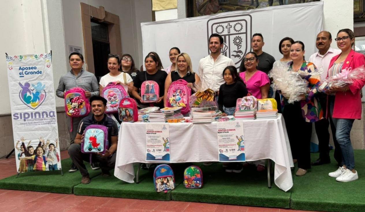 Convocan a donar útiles escolares para apoyar a menores en situación vulnerable