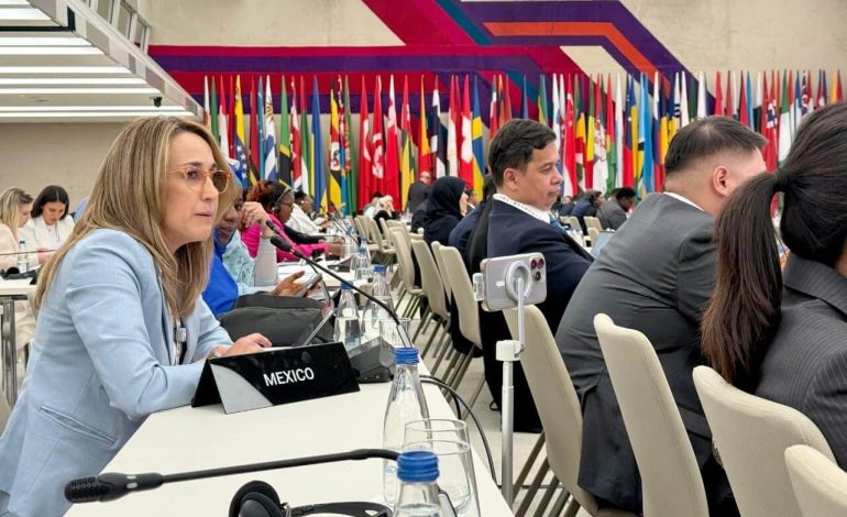 Participa senadora Virginia Magaña en Conferencia Mundial de Mujeres Parlamentarias de la Unión Interparlamentaria